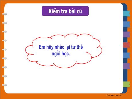 Bài giảng Tin học 3 - Chương 1 - Bài 7: Làm việc với máy tính - Trường Tiểu học Thị trấn Một Ngàn A
